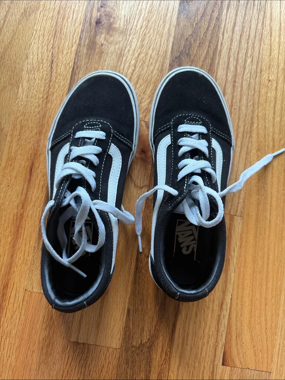 Vans Black & White Old Skool Sneakers Shoe